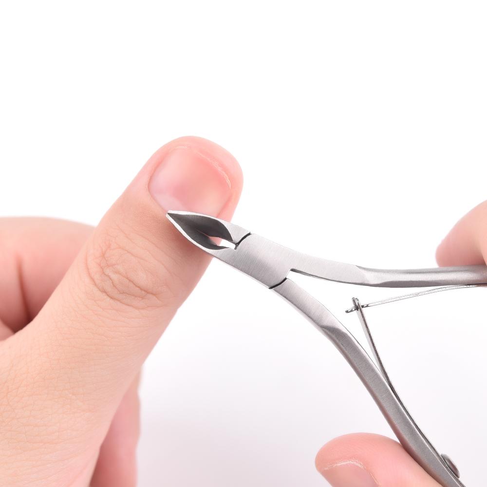 kads Stainless Steel Cuticle Nipper Professional Dead Skin Remover Scissors Hard Nail Cutting Finger Care Manicure Nail Art Tool