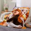 1pc Cartoon Blanket, Soft Throw Blankets for Bed Couch Sofa, Cute Princess Anna Elsa Design, Perfect Gift for Friends and Family, Suitable f