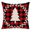 Christmas Elk Forest Car Neck Guard Home Sofa Pillowcase Christmas Pillowcase with Core