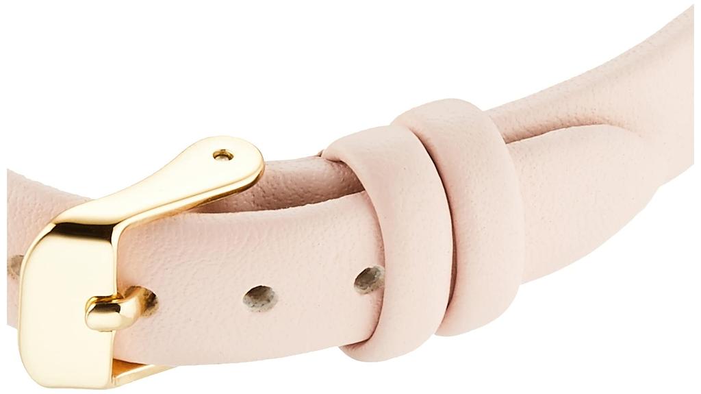 [Fieldwork] Watch Analog Shake Gold Leather Strap KDS012-3 Women's Pink