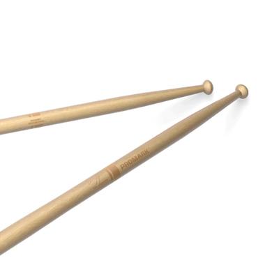 PROMARK Marching Snare Sticks, Signature Series Tim Jackson Hickory with Custom Wood Tip, TXDCTJW (419.1mm X 17.8mm) [Official Japanese Product]