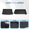 Coleya Center Console Rubber Tray Mats for Daihatsu Move 2025 and Set of Silicone Easy Specific Design for Your Car Accessories (7th Generation,