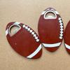Cross-border New American Football Football Beer Bottle Opener Anti-scalding Coaster Bottle Opener Bottle Opener