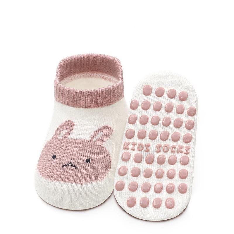 

Носки-тапочки для новорожденных, весна-осень, хлопковые, с рисунком, для детей, малышей, нескользящие, короткие носки для девочек и мальчиков, повседневные домашние носки для детей от 0 до 5 лет 0-1Years(S)