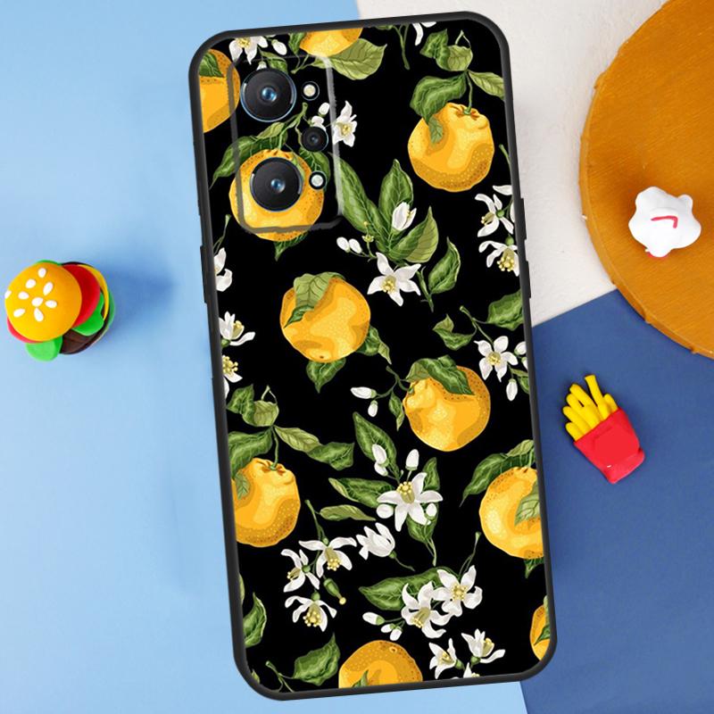 

Tropical Summer Fruit Lemon For Realme 14 13 12 10 11 Pro Plus GT 6 6T 5 GT7 Pro C55 C51 C21Y C25S C67 C75 C53 C61 Case Realme 11 Pro Plus