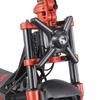 TWOFISH V4Max Offroad Elektro-Scooter 55 km/h Höchstgeschwindigkeit 75KM Maximale Reichweite 800W Motor 52V23AH Batterie 11 Zoll Reifen E-Scooter