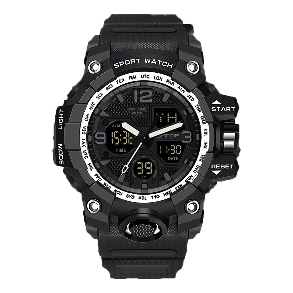 High School Watches Men'S Junior High School Students Youth Trend Sports Style Electronic Watches Men'S Watches