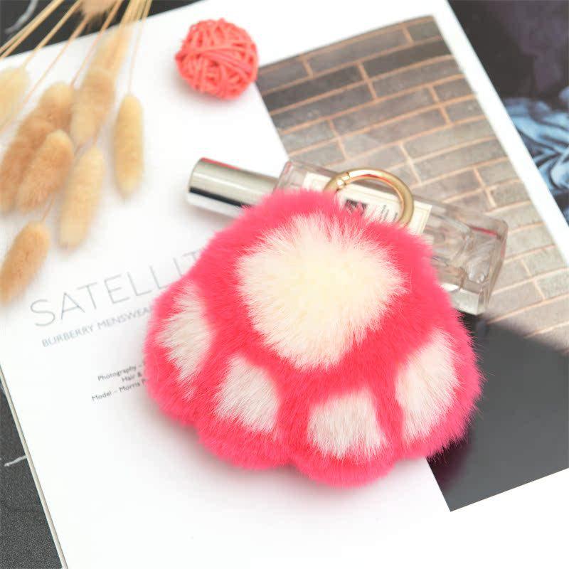 Kitten Paw Plush Toy: Cute Children's Doll, Pendant Gift, Car Keychain Accessory