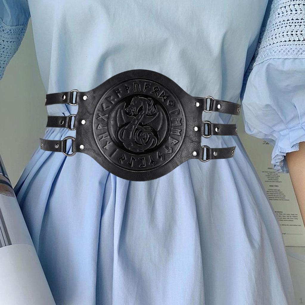 Ridderkorsettbelte for voksne, Middelalderkostymetilbehør Cosplay