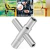 1/4 Inch 9/32 Inch 5/16 Inch 11/32 Inch Faucet Wrench Square Keys Plumber Bathroom Wrench ForHose Bib Spigots Valves