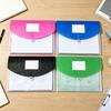 Expandable File Folder Document with Label Slot, Layered Design Waterproof PP Student Holder Envelope, Secure Rope Closure Organizer for Office