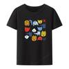 Animals Graphic Print T-shirts Funny Tee Blouse Clothes Men Clothing O-neck Casual Camisa Stree