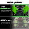 Foldable License Plate Holder For Kawasaki ZX-4R ZX-4RR 2023-2025 ZX-25R License Plate Frame Whit Turn Signal Moto Accessories