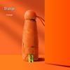 New Macaron Color Five-Fold Ultra-Light Sun Protection Compact Mini Umbrella with Buckle Handle