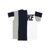 Nike X T-shirt Hybride Sacai Or Canyon/Obsidienne Femme Hauts Gris CD6311-711