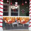 Christmas Fan-shaped Flag Banner Christmas Decor for Home 2026 Christmas Ornament Xmas Navidad Natal Noel Gifts New Year 2026