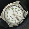 AUTOMATIC VINTAGE SEIKO JAPAN MENS WHITE COLOR DIAL WATCH A706807-1