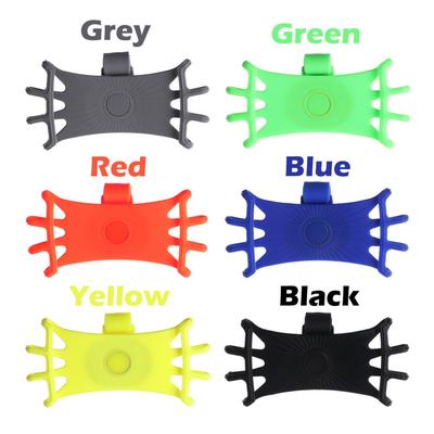 Support de guidon pour smartphone en silicone Support de vélo Sangle Support de téléphone pour vélo VTT Support de moto