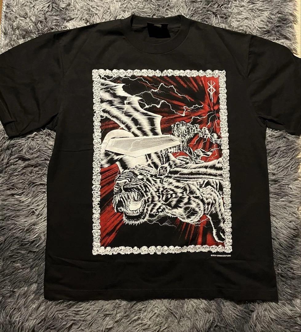 Berserk Anime Manga 90s black Short sleeve Unisex T shirt Reprint S-5XL S