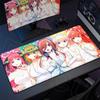 HD Print Office Mat XXL The Quintessentials Quintuplets Mouse Pad Computer Gamer MousePad Carpet Anime Girl Keyboard PC Desk Mat