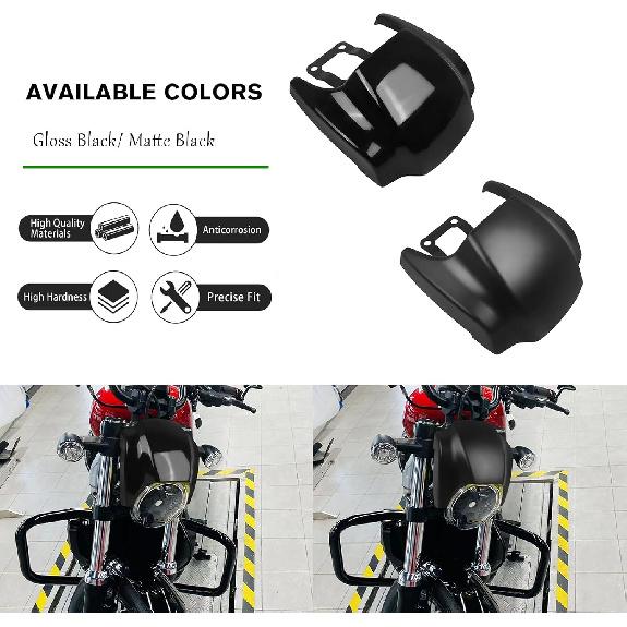 CHIFUN Motorcycle Headlight Fairing Cover Compatible with Harley Nightster 975 RH975 2022-2025, RH 975 Headlamp Cowl Protective Cover Accessories
