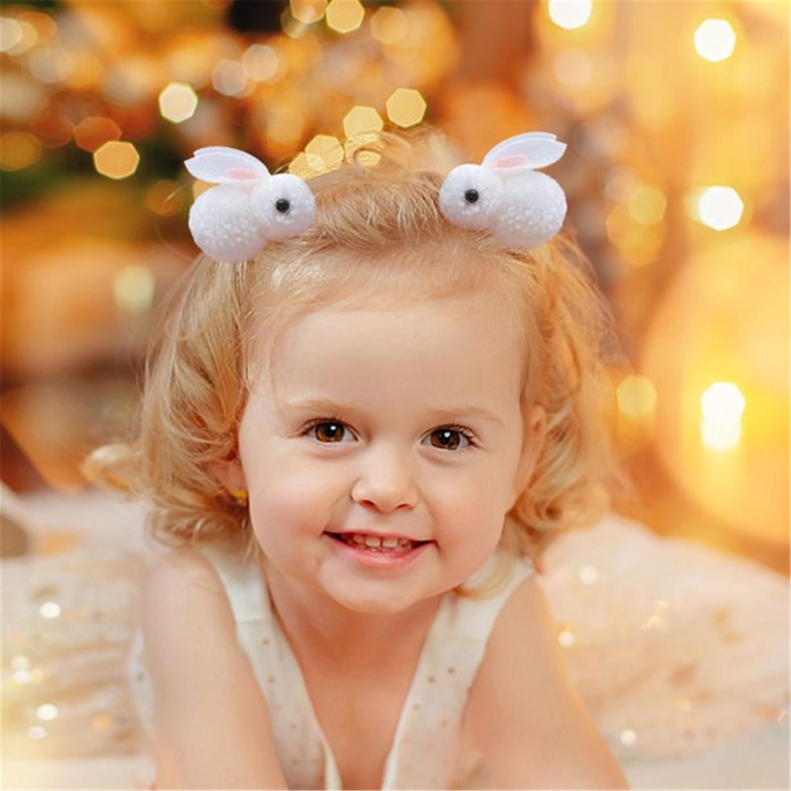 Заколки для волос в виде пасхального кролика — фото 4