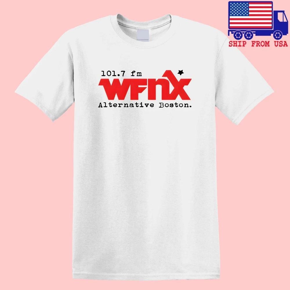 

WFNX 101.7 Boston Radio Men s White Size S-5XL M
