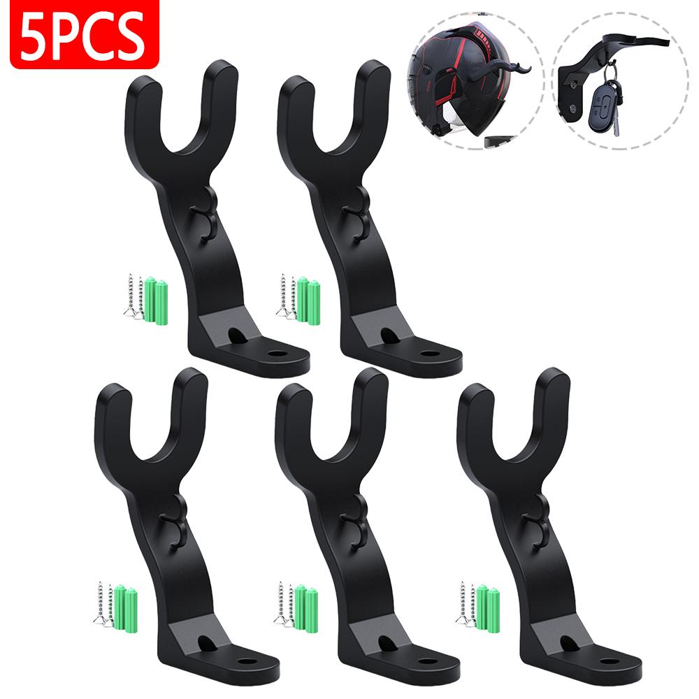 10-1 szt. Wieszaki haczykowe na kask motocyklowy, montowane na ścianie, haczyki do przechowywania, uchwyt, półka do szafki kuchennej, domowe uchwyty na bagaż, kurtki