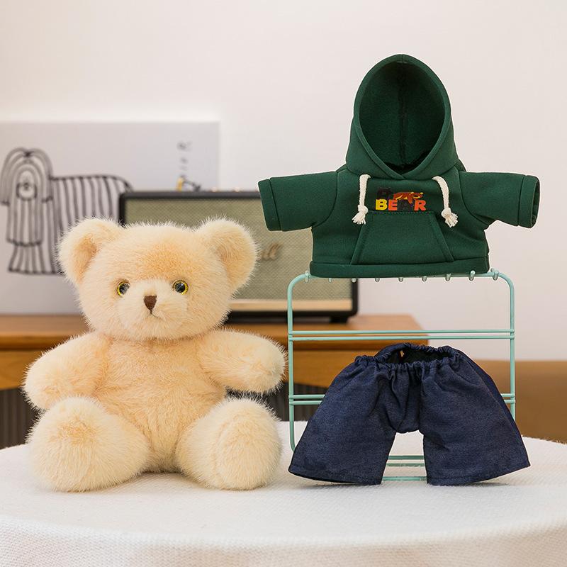 Oder Nerzpullover Teddybär Puppe Puppe Plüschtier Greifautomat Puppe Freund und Freundin Geburtstagsgeschenk