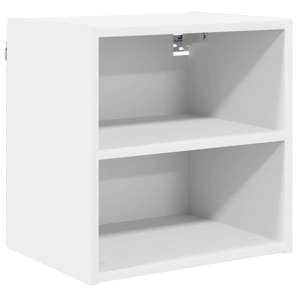 Hanging Cabinet with Storage White 40 x 29.5 x 40 cm Engineered Wood