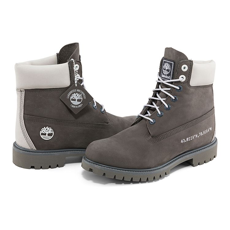 Timberland Leather Durable Casual Comfortable Mid-Calf Outdoor Boots Men boots Gray A616QW