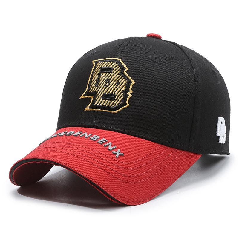 

Новая вышитая бейсболка-мяч, спортивная солнцезащитная шляпа для мужчин и женщин, дышащая, универсальная, повседневная, с козырьком Adjustable чёрный