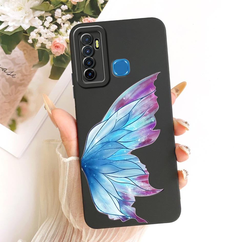 For Infinix Note 7 Lite Case X656 Popular Floral TPU Cover Soft Silicone Phone Cases For Infinix Hot 9 Pro Funda Hot9 Play Shell