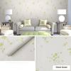 Selvklebende Tapet Pastoralt Blomstermønster Selvklebende Tapet Soverom Stue Møbler Renovering Vanntett og Fuktsikker 10 Meter