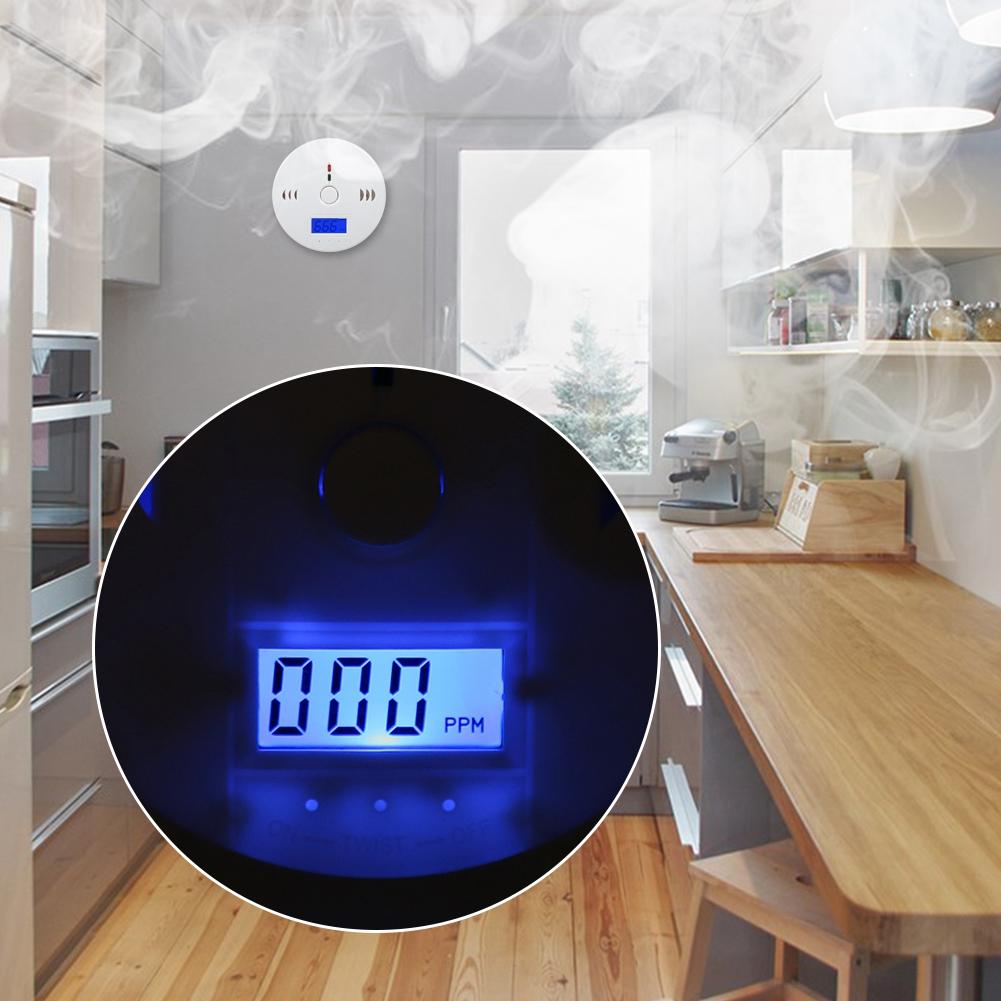 1PC LCD Display CO Carbon Monoxide Detector Sensor Tester with Sound Light Alarm Warning Hot