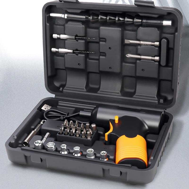 Rechargeable Battery Power Drill Lightweight Multi Purpose Tool For Metal Woodworking Tasks