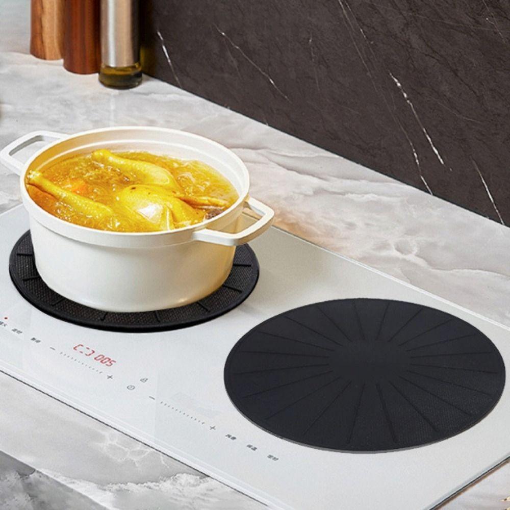 Scratch Resistant Induction Stove Protection Cover Round Pot Mat Induction Cook-top Mat Home
