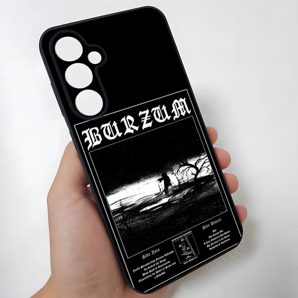 

B-Burzum Filosofem BRZM Phone Case For Samsung S25 Edge S24 S23 S22 S21 S20 Ultra Plus Fe Galaxy A54 A53 A34 A25 A16 Cover Samsung S20 FE