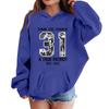 Kids' Fashion Printed Pullover Casual Long-Sleeve Crewneck Hoodie Top