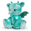 [toytron] FAO Schwarz Sparkling Sound-Making Mint Dragon 30cm Plush