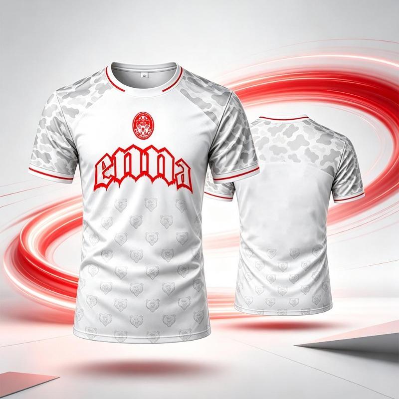 2026 3D Tisk Dres Francouzský Rapper Fanoušci Periferie Dres Pánský Dámský Sport Rychleschnoucí Kulatý Výstřih Tričko