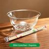Jinwuyuan Disposable Plastic Crystal Bowl and Chopstick Set