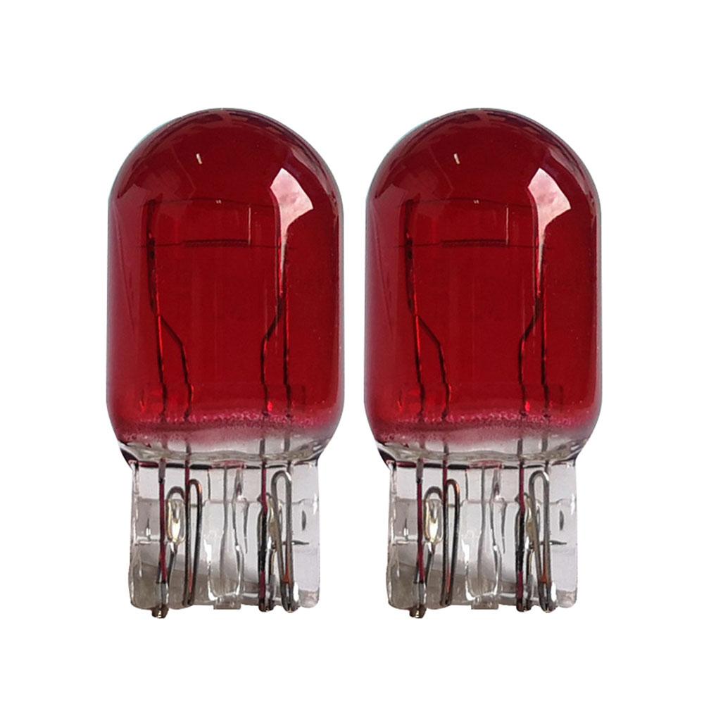 

1 шт. T20 W21W 7440/7443 12V21W габаритный фонарь указатель поворота задний противотуманный фонарь стоп-сигнал лампа заднего хода стоп-сигнал 7440 красный