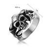 Mode Retro Gothic Schädel Ring Schmuck männer frauen Universal Ring Partei Schmuck Hip Hop Urlaub Geschenke Großhandel