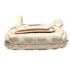 COACH Signature 2WAY Shoulder Bag leather beige Women F14562 Used
