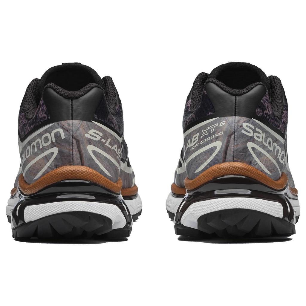 Salomon XT-6 Comfortable Shock Absorbing Non-Slip Durable Low-Top Outdoor Functional Shoes Unisex Shoes Purple Gray 471865