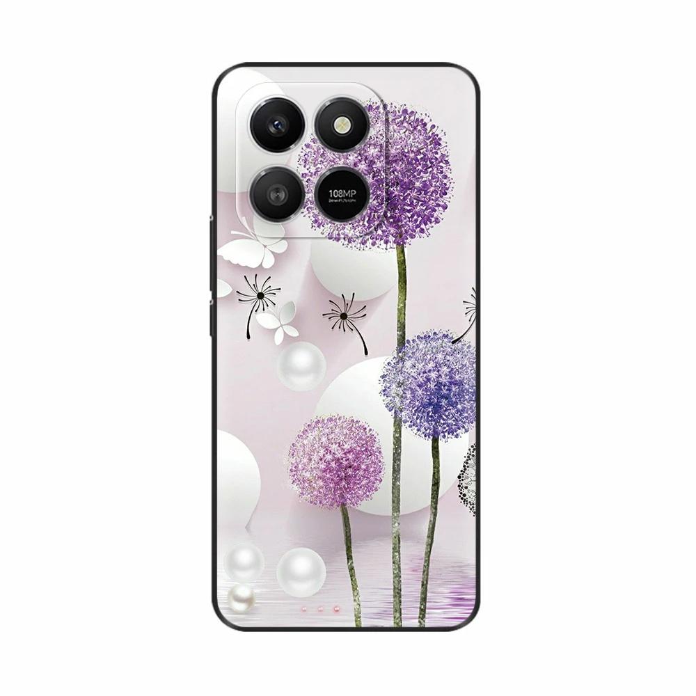 Funda Para Honor 400 Smart 5G Para Honor X7D 4G 5G hono400 Smart Dibujos Animados de Dinosaurios Lindos Funda de Teléfono Fundas de Silicona Suave Parachoques