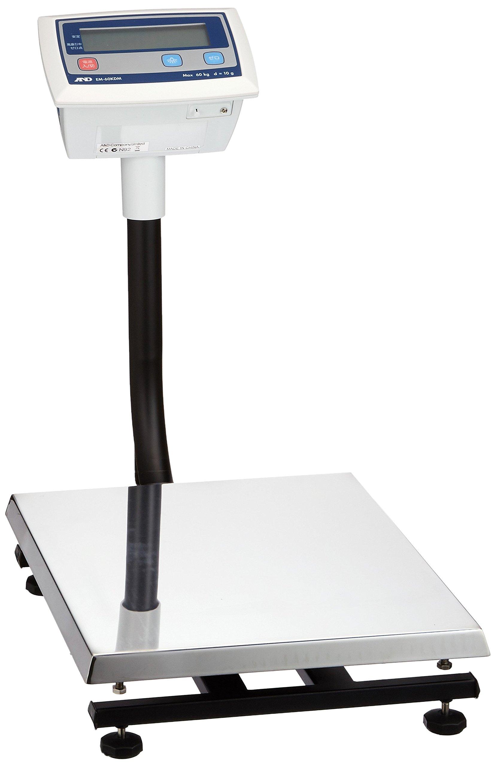 

Agricultural digital platform scale 60Kg A&D EM-60KDM (no certification)