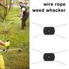 2Pcs Wear-resistant Lawn Mower Head Easy To Install Weeding Tool  Wire Cutting Weeding