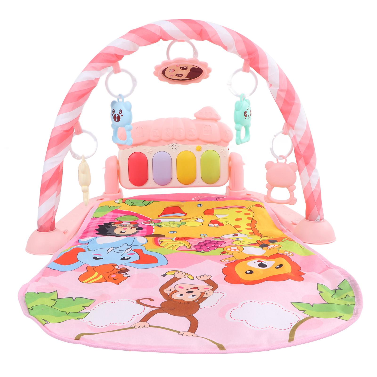 

Gym Infant Playmat Piano Musical Early Education Crawling Sensory Gym Piano Mat for Infants